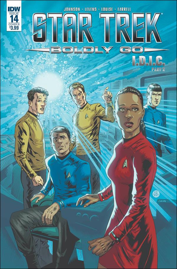 Star Trek: Boldly Go issue 14-B Piotr Kowalski Cover