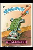 Garbage Pail Kids: Series 06 (Base Set) card 236a Trina Cleaner