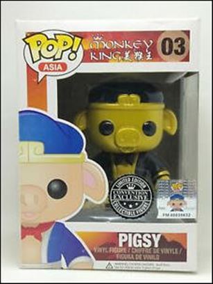 POP! Asia figure 3-B Pigsy (Gold Convention Exclusive)