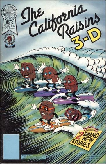 California Raisins in 3-D issue 3
