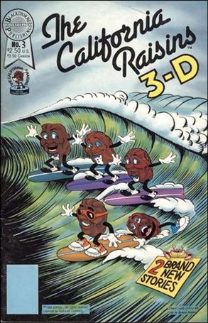 California Raisins in 3-D Cover Image 2