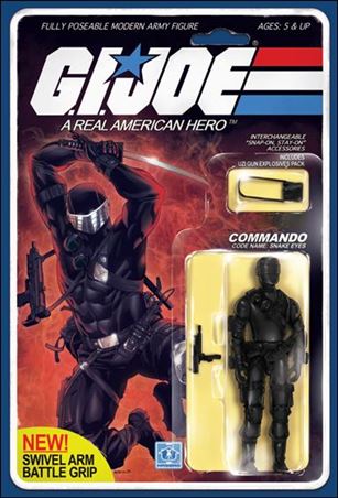 G.I. Joe: A Real American Hero issue 215-D Robert Atkins Action Figure Cover