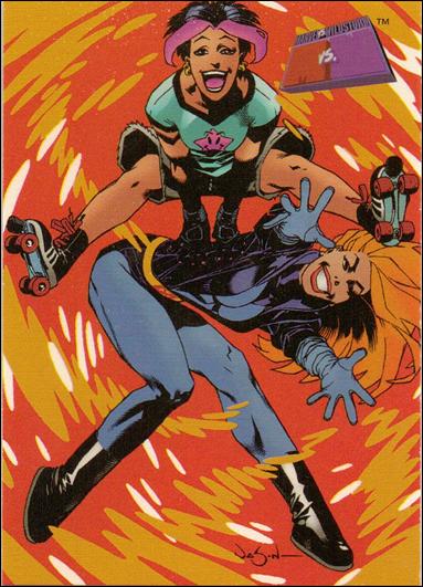Marvel vs WildStorm (Base Set) card 81 Dazzler vs Freefall