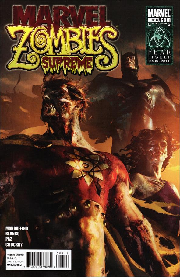 Marvel Zombies Supreme issue 1 Michael Komarck Cover