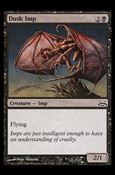 Magic the Gathering: Duel Decks: Divine vs. Demonic (Base Set) card 34 Dusk Imp