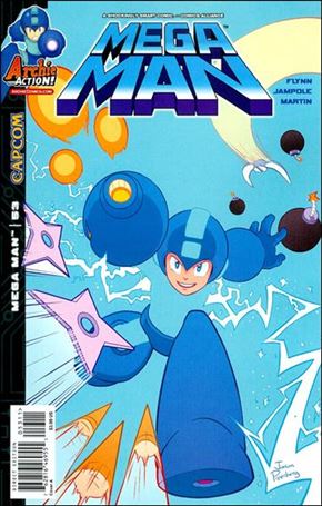 Mega Man issue 53 Jason Piperberg Cover