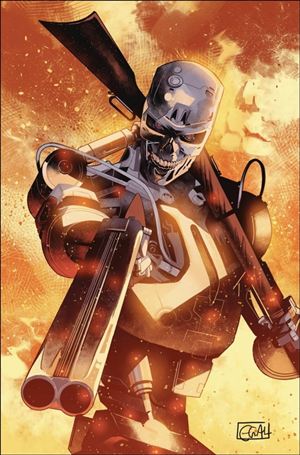 Terminator (2024) issue 9-J Edwin Galmon Virgin 1:20 Cardstock Cover