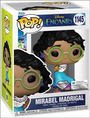 POP! Disney figure 1145-B Mirabel Madrigal (Diamond) LoungeFly Excl. 1/4000