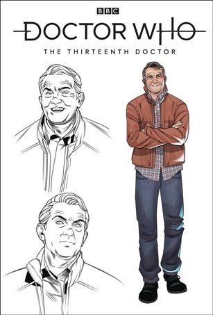 Doctor Who: The Thirteenth Doctor issue 2-D Rachael Stott Design Cover