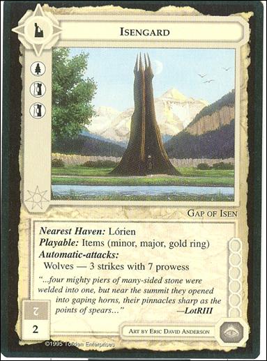 Middle-Earth: The Wizards (Base Set) card 233 Isengard