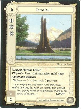 Middle-Earth: The Wizards (Base Set) card 233 Isengard