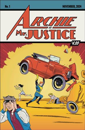 Archie is Mr. Justice issue 1-C Matt Talbot Homage Cover