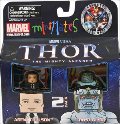 Marvel Minimates figure 112 Agent Coulson and Frost Giant