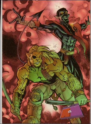 Marvel vs WildStorm (Base Set) card 20 Dingo vs Nightcrawler