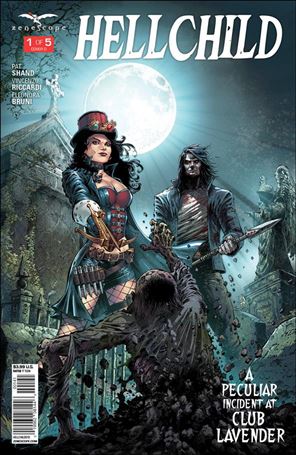 Hellchild issue 1-D Jason Metcalf Cover