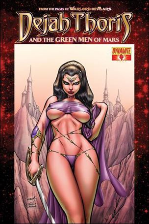 Dejah Thoris and the Green Men of Mars issue 4-D Ale Garza 1:35 Risque Cover