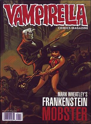 Vampirella Comics Magazine issue 1-D Mark Wheatley Cover