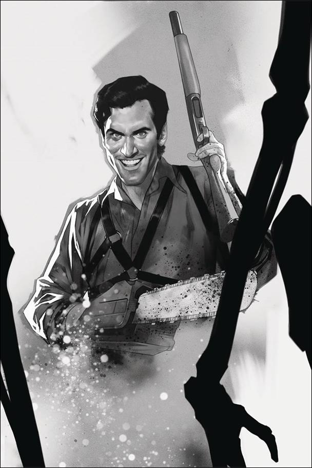 Death to the Army of Darkness issue 5-H Ben Oliver 1:15 Black & White Virgin Cover