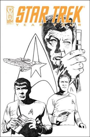 Star Trek: Year Four issue 1-C Joe Corroney 1:10 Sketch Cover