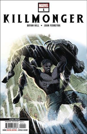 Killmonger issue 1-E Juan Ferreyra Cover (2nd Printing)