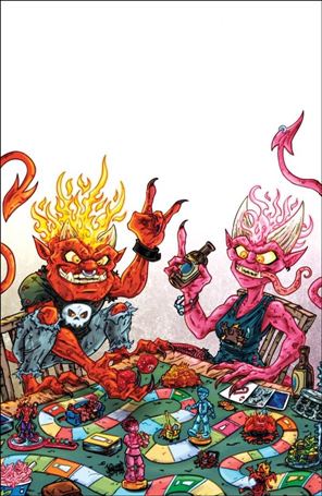 Lucky Devils issue 1-G Retailer Exclusive Josh C. Lyman Virgin Cover