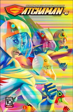 Gatchaman issue 6 Inaki Miranda Cover