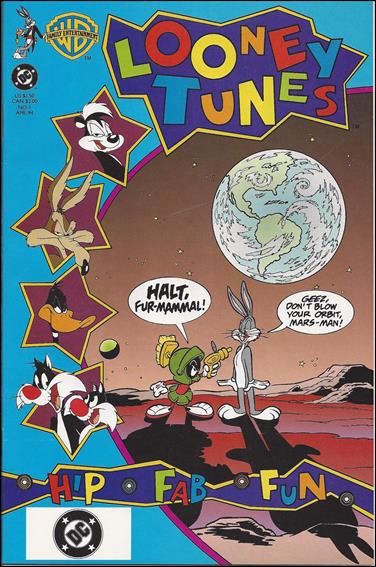 Looney Tunes (1994) issue 1-B DC Bullet UPC (2nd Printing)