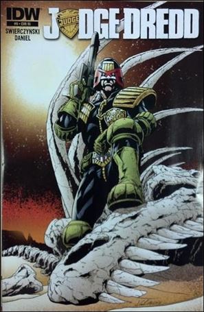 Judge Dredd (2012) issue 9-B Jim Calafiore 1:10 Cover