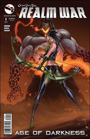 Grimm Fairy Tales Presents Realm War: Age of Darkness issue 9 Pasquale Qualano Cover