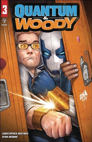 Quantum & Woody (2020) issue 3 David Nakayama Cover