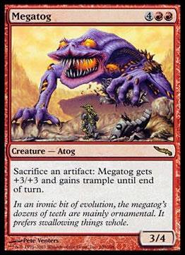 Magic the Gathering: Mirrodin (Base Set) card 100 Megatog