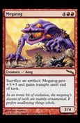 Magic the Gathering: Mirrodin (Base Set) card 100 Megatog