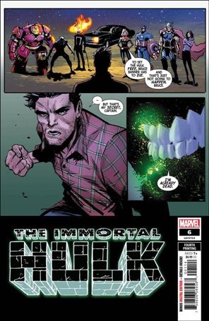 Immortal Hulk issue 6-E Lee Garbett Cover (4th printing)