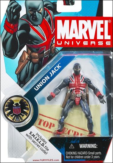 Marvel Universe (Series 1) figure 026 Union Jack