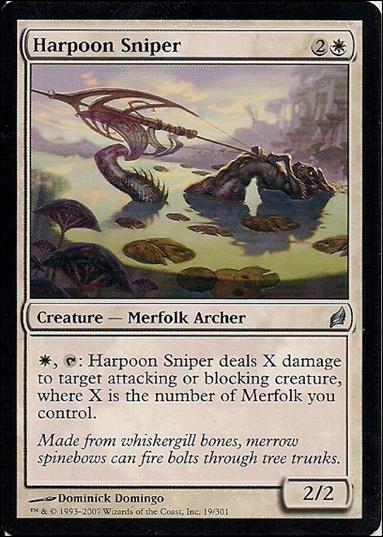Magic the Gathering: Lorwyn (Base Set) card 19 Harpoon Sniper