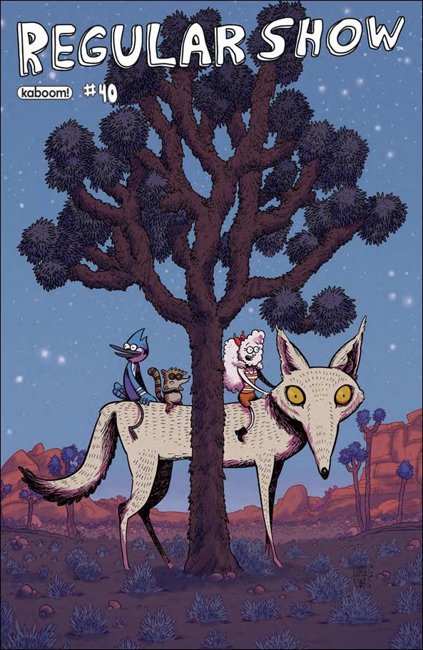 Regular Show issue 40 Jorge Corona Cover