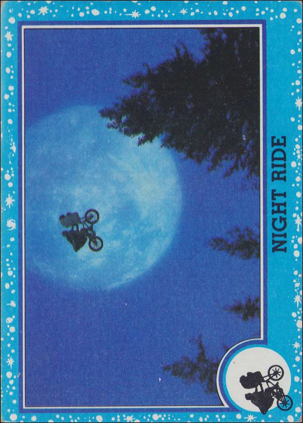 E.T. The Extra-Terrestrial (Base Set) card 45 Night Ride
