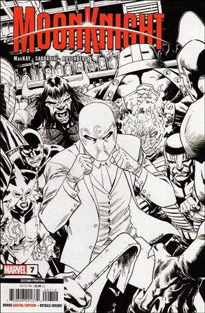 Moon Knight (2021) issue 7-C Cory Smith Cover (2nd Printing)