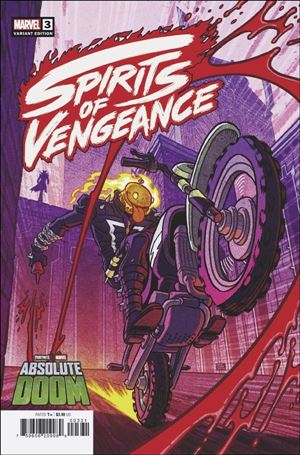 Spirits of Vengeance (2024) issue 3-B Afu Chan Marvel Fortnite Ghost Ri-Durr Cover