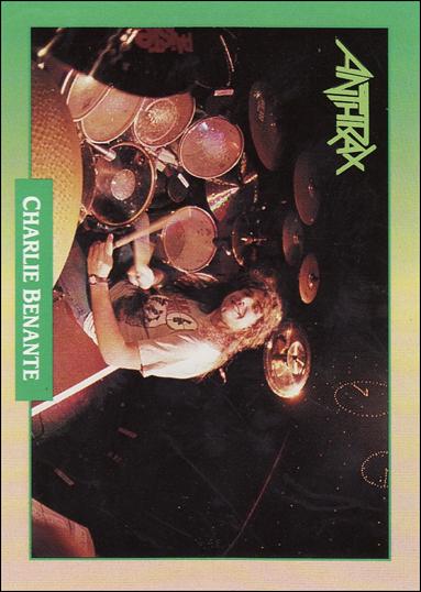 Rock Cards (Base Set) card 59 Charlie Benante