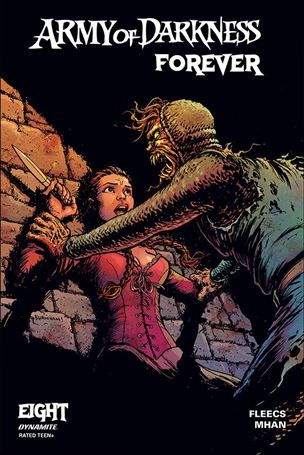 Army of Darkness Forever issue 8-D Chris Burnham Cover