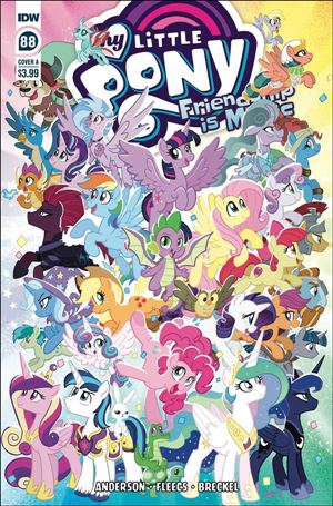 My Little Pony: Friendship is Magic issue 88 Tony Fleecs Cover