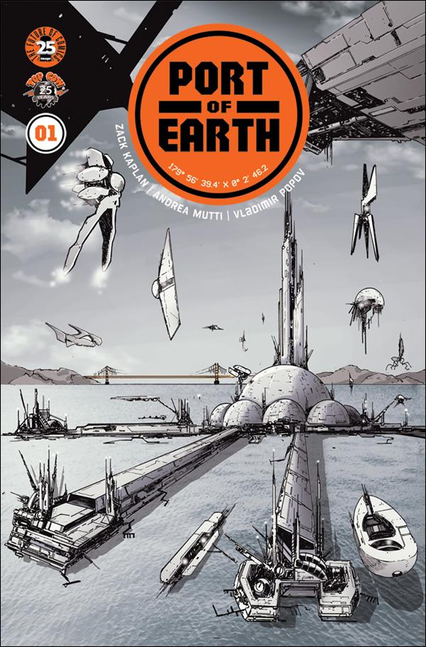 Port of Earth issue 1 Andrea Mutti Cover