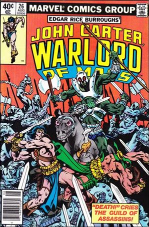 John Carter, Warlord of Mars (1977) issue 26-B Newsstand Edition