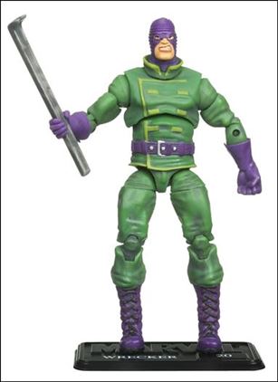 Marvel Universe (Series 2) figure 020-B Marvel's Wrecker - Loose