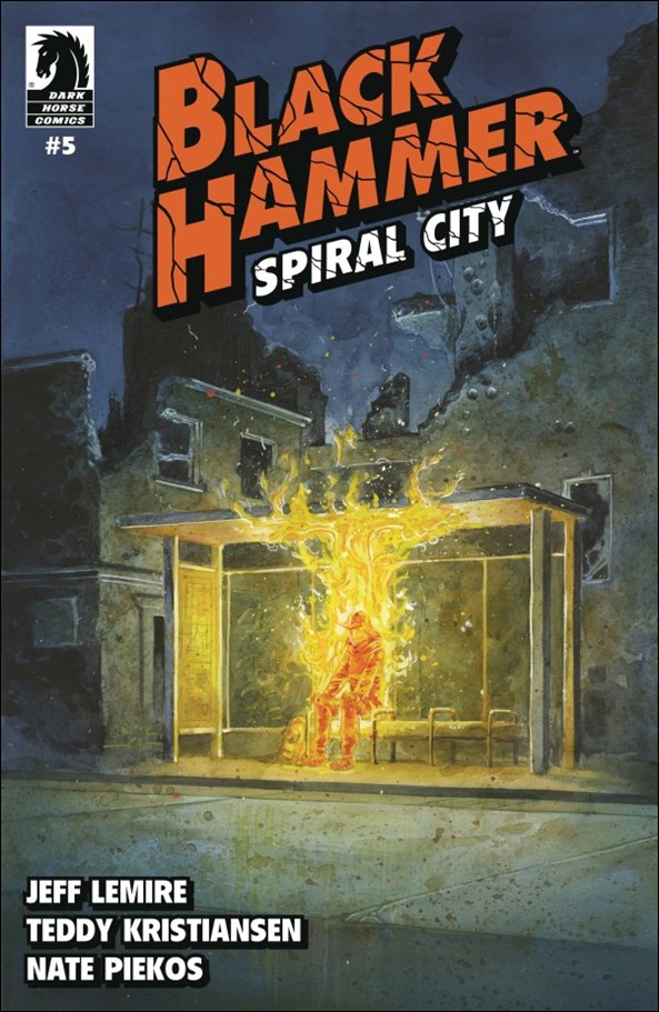 Black Hammer: Spiral City issue 5-B Tyler Crook Cover