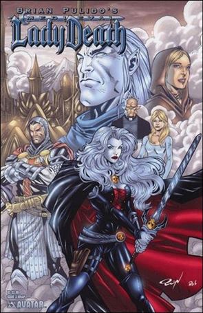 Brian Pulido's Medieval Lady Death issue 3-C Wraparound Cover