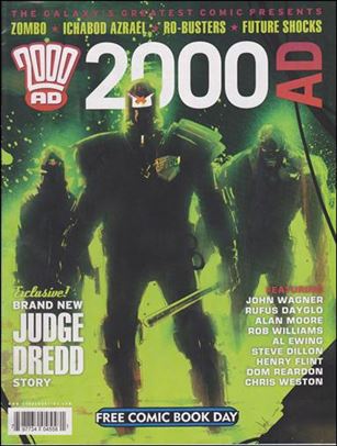 2000 AD Free Comic-Book Day Sampler issue 2012