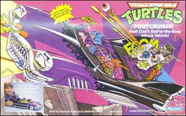 Teenage Mutant Ninja Turtles (1988) Vehicles and Playsets figure 9 Footcruiser