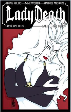 Lady Death (2010) issue 8-C Art Deco Cover 1:3